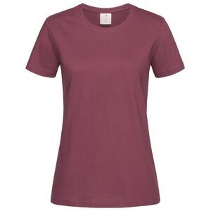 Stedman Womens/Ladies Classic Tee / Burgundy Red